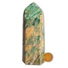 Ponta Pedra Jadeita Natural Lapidado 12-13cm 210-380g TipoB Ponta Pedra Jadeita Natural Lapidado 12-13cm 210-380g TipoB