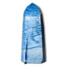 Ponta Quartzo Azul Pedra Natural Lapidada 14,5Kg 43cm Tipo B