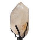 Ponta Quartzo Cristal Pedra Natural Bruto 23cm 2,3kg com Base