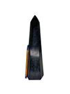 Ponta Quartzo Preto Pedra Natural Gerador Grande 23cm 1,1Kg