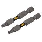 Ponta Torx 2" Tx20 2 Peças DWA2TX20-2L DeWalt