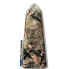 Ponta Turmalina no Feldspato Lapidado 4 a 5Kg 32cm Classe B Ponta Turmalina no Feldspato Lapidado 4 a 5Kg 32cm Classe B
