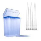 Pontas de pipeta A-GEN de 5 mL em rack com Graduation E-Beam estéril