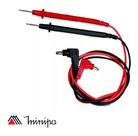 Pontas de prova eletronica vermelho e preto - mtl-1 - minipa