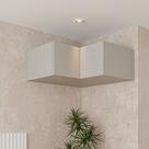 Ponte Canto Reto Modular 95cm 2 Portas Jade CabeCasa MadeiraOriginals
