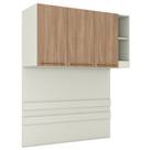 Ponte Casal Modulado 3 Portas 185x145 Cm Seletto Areia Jequitiba Henn Areia Jequitiba
