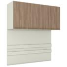Ponte Casal Modulado 4 Portas 185x165 cm Seletto Areia Jequitiba Henn