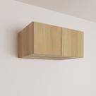 Ponte Modular 80cm com 2 Portas Jade CabeCasa MadeiraOriginals Amarelo/Avelã