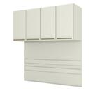 Ponte Modular Casal 4 Portas Seletto Areia