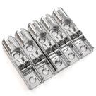Ponte Para Baixo 5 Cordas Fixa Cromada Spirit IDV-5B-CR1561 Ponte Para Baixo 5 Cordas Fixa Cromada Spirit IDV-5B-CR1561