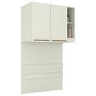 Ponte Solteiro Modulado 2 Portas 185x104 Cm Seletto Areia Henn Areia Ponte Solteiro Modulado 2 Portas 185x104 Cm Seletto Areia Henn Areia