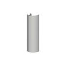 Ponteira Aluminio Curvada 500mm Caminhão Carreta