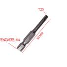 Ponteira Bit Torx- T20 X 1/4 X 50 mm - Viptools