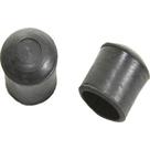Ponteira Cadeira Forsan Borracha Preta 5/8'' 8Pecas 0052Cp