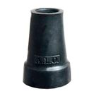 Ponteira de Borracha 5/8 (15,8mm) Para Muleta Canadense Unidade Preta ALO