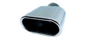 Ponteira Escapamento Esportiva Cromada Modelo Alfa Romeo Ponteira Escapamento Esportiva Cromada Modelo Alfa Romeo