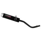 Ponteira Esportiva Super Adventure Aluminium SS Oval Bros 125 e 150 2006 Até 2008