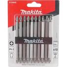 Ponteira Makita Bits Phillips Ph2 X110Mm Com 10 Pecas D-34849