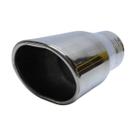 Ponteira Oval Esportiva Universal para Eclipse Lancer Pajero