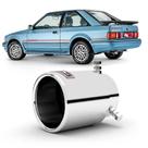 Ponteira para em aço inox escapamento ford escort 1983 a 2004