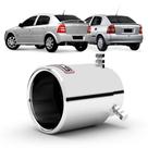 Ponteira para escapamento chevrolet astra 1999 a 2012 em aço inox