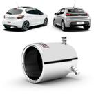 Ponteira para escapamento em aço inox 208 2020 a 2023/