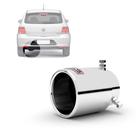Ponteira para escapamento gol g6 2013 até 2016 em aço inox