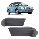 Ponteira Parachoque Dianteiro Escort Gl Ghia Xr3 1984 1985 A 1986 Preto Acabamento Texturizado
