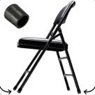 Ponteira Pé Cadeira 3/4" Redonda Borracha Com 20 Pçs Forsan