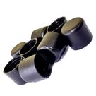 Ponteira Plastica Externa 1"1/8 Polegada Preta Milheiro