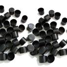 Ponteira Plastica Externa 7/8" 2,2cm Preta (25un)