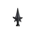 Ponteira Ponta de Lança Ferro N14 Grade Portão Muro 12x06cm Preto