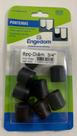 Ponteira pvc externa preta 3/4" - 8 pcs