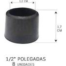 Ponteiras Para Cadeira 1/2" Japi Kit 8 PÇS - Ref. FPNT3