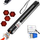 Ponteiro Laser XCGKUND Vermelho Recarregável por USB com Feixe Ajustável Ponteiro Laser XCGKUND Vermelho Recarregável por USB com Feixe Ajustável