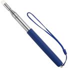 Ponteiro telescópico para professores com cordão manual, ponteiro didático para sala de aula, ponteiro extensível, ponteiro retrátil, apresentador portátil, ponteiro de quadro branco (azul)