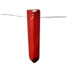 Pontinha de Jaspe Vermelho Furado para Pingente de Colar - 25 a 35mm - Atacado Pontinha de Jaspe Vermelho Furado para Pingente de Colar - 25 a 35mm - Atacado