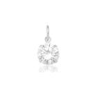 Ponto de luz redondo 3mm prata 925