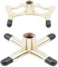 Pool Cue Bridge Head Set Sunrain New, 2 peças de metal revestido de latão Pool Cue Bridge Head Set Sunrain New, 2 peças de metal revestido de latão
