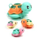 Pool Float Bath Toy Wind-up Clockwork Pull String Moving Tur