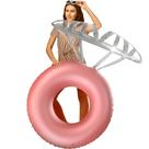 Pool Float GRIP A POOL Bachelorette de quase 1,5 m de altura em ouro rosa
