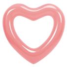 Pool Float HeySplash Heart inflável tamanho adulto em ouro rosa