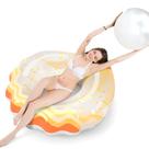 Pool Float Jasonwell Seashell com bola inflável para crianças/adultos