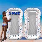 Pool Float Lounge POORAFTERS Refrigeração ultraconfortável x2 brancas