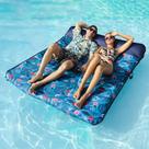 Pool Float Raft FindUwill Ultra Comfort 77" com travesseiro 2P