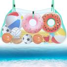Pool Float Storage Net Bolsa de malha de nylon verde Niuyhe