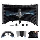 Pop Filter Vocal Booth Escudo Isolamento Acústico Difusor