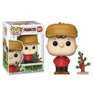 Pop! funko - peanuts - charlie brown com árvore