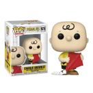 Pop! funko - peanuts - charlie brown com pipa