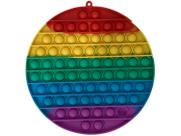 Pop it anti stress pop fun big redondo arco iris - yestoys